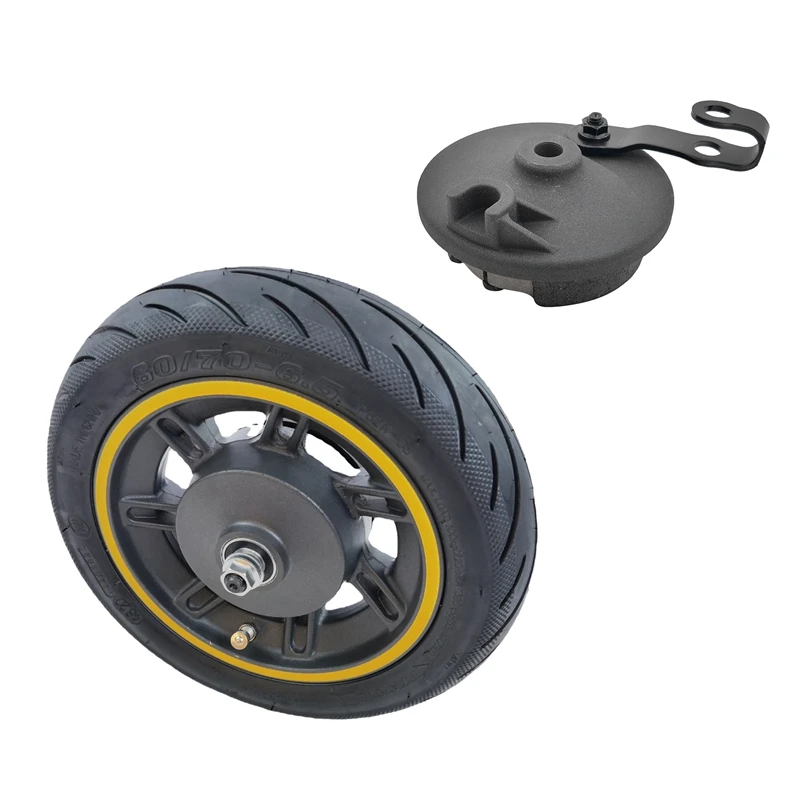 

Electric Scooter Front Wheel Rubber Tire With Front Drum Brake For Ninebot Max G30 Kick Scooter Brake PADS Assembly