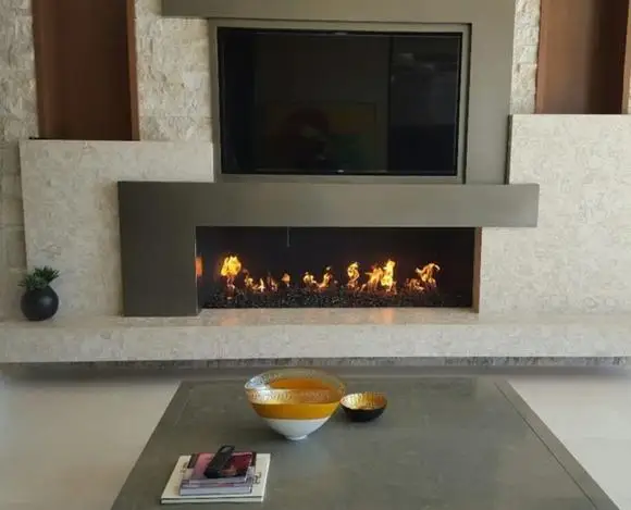 Inno-Fire 60 inch silver or black wifi real fire intelligent indoor auto bio ethanol fireplace