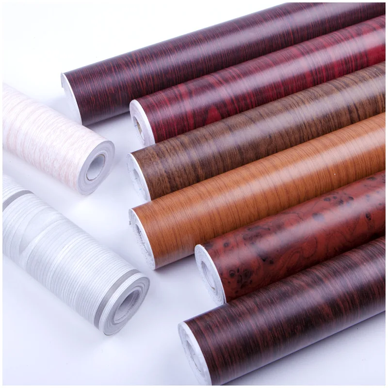 Наклейки с текстурой древесины водонепроницаемые обои самоклеящиеся наклейки