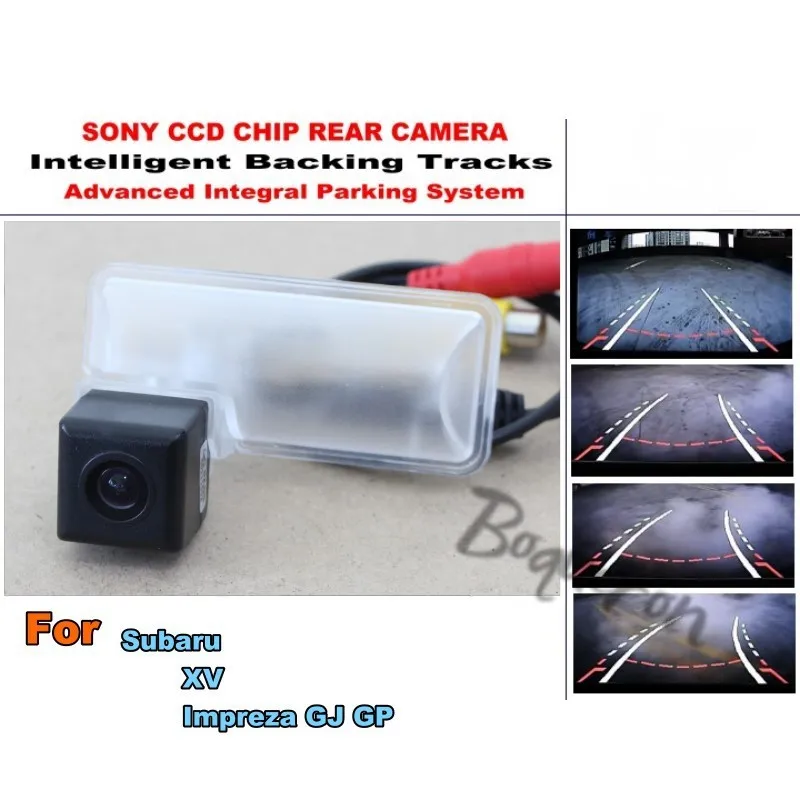 

For Subaru Impreza GJ GP Car Intelligent Parking Tracks Camera / HD Back up Reverse Camera / Rear View Camera