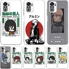 Armin Arlert атака на титанов телефонный чехол Funda для Xiaomi Redmi Note 10 Pro 9S 10S 9 8 Pro 8T 8A 9A 9C 7 7A 6 6A мягкий чехол Coque