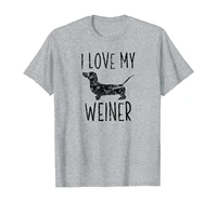 weiner dog gifts for women i love my weiner funny dachshund t shirt
