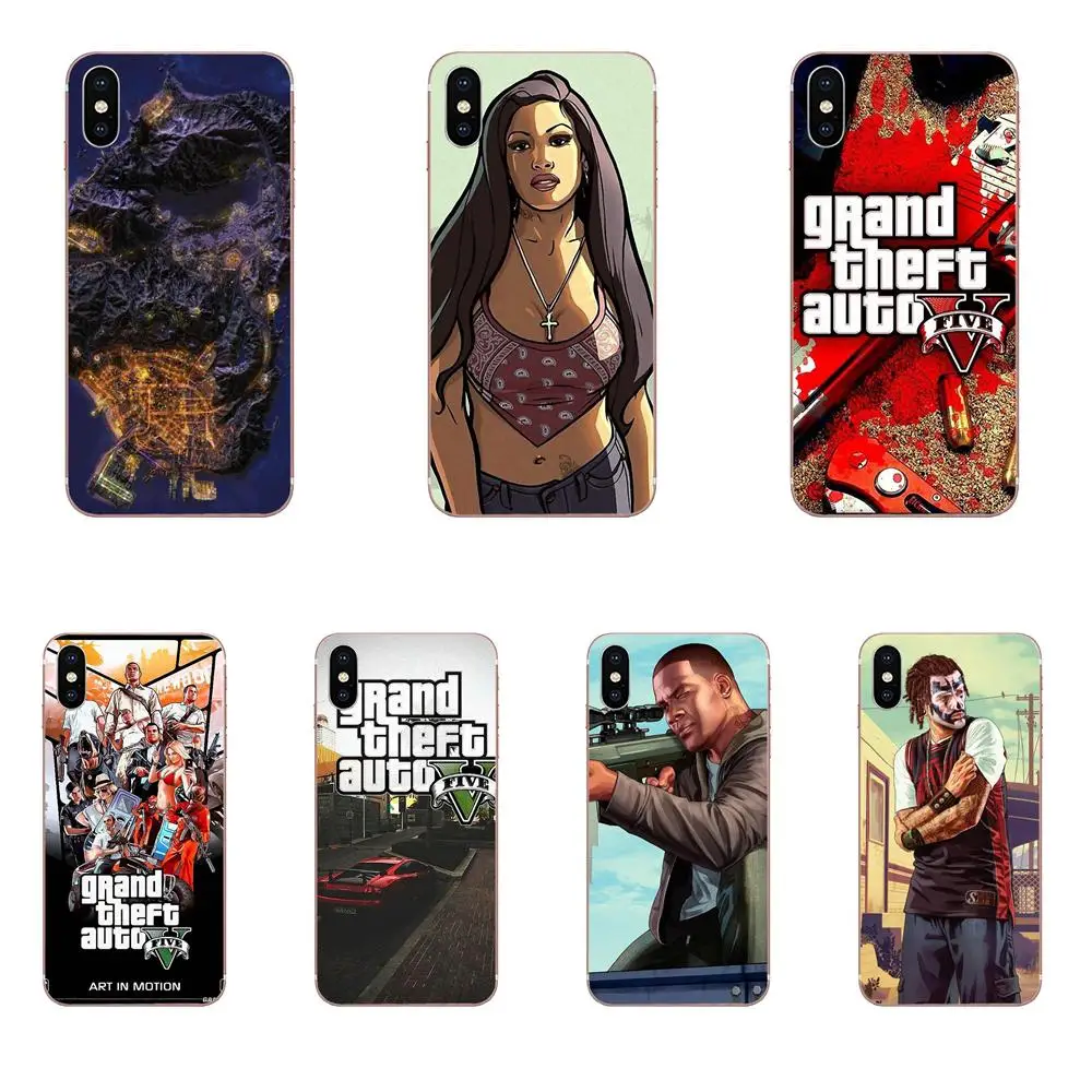 2019 Gta Grand Theft Auto 5 V San Andreas для Xiaomi Redmi Mi 4 7A 9T K20 CC9 CC9e Note 7 9 Y3 SE Pro Prime Go Play|Чехлы-накладки| |