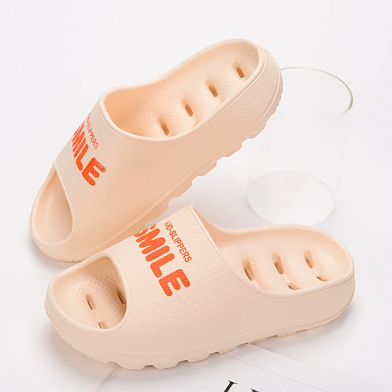 

Thick-soled men's slippers increase summer new home couples bathroom non-slip wear-resistant word slippers for women