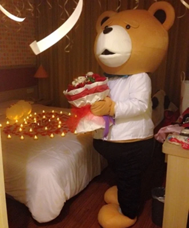 

Mascot Cartoon Doll Props Show Clothes Teddy Bear Cosplay Doll Clothes Halloween Carnival Fancy Party Cosplay Props