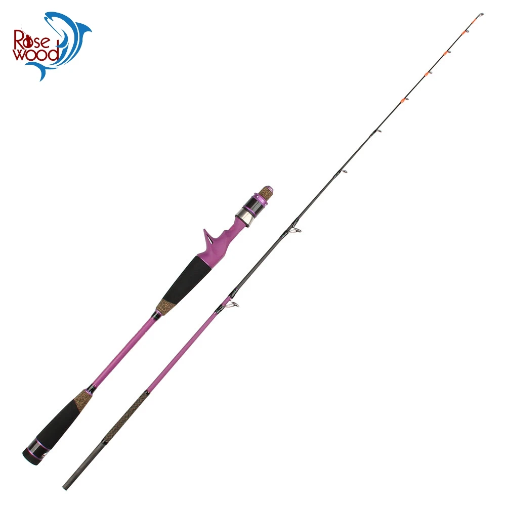 Удочка из розового дерева 2 секции ульсветильник Кая углеродная для морской