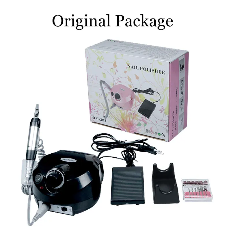 

Nail Art Tool Polishing Machine Electric Nail Exfoliator Manicure Machine Mini Portable Nail Art Equipment EU Plug Electric Dril