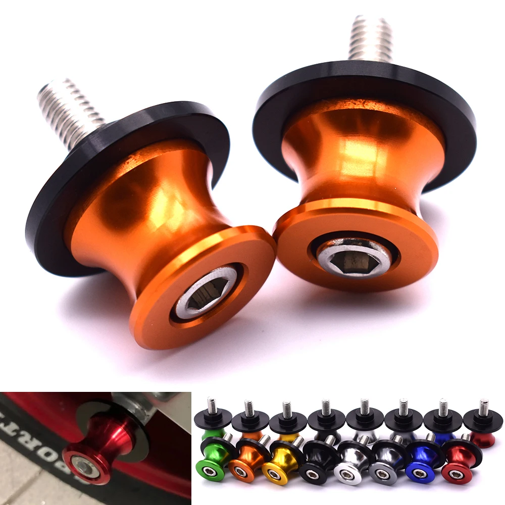 Аксессуары для мотоциклов Универсальный Алюминиевый винт катушки Swingarm 6 мм 8 10 KTM