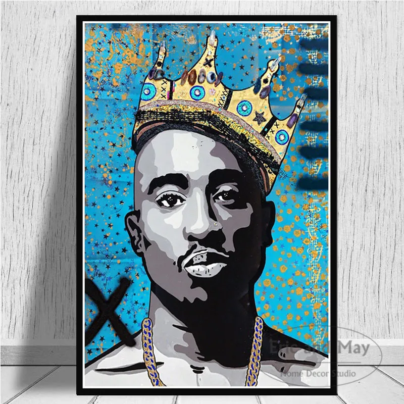 Картина маслом на холсте 2pac Tupac известный Фредди Меркьюри принты со звездами