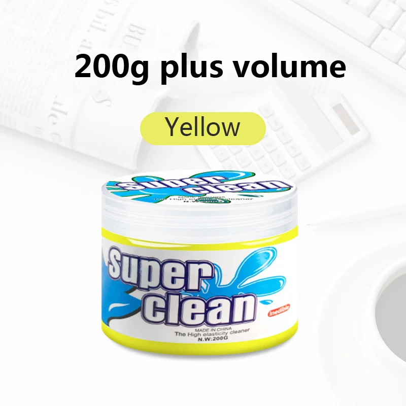 

1pcs Keyboard Cleaning Mud Car With Dust Removal Glue Car Cleaning Tool Car Clearance Dust Removal