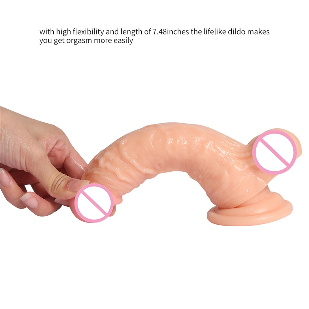 Реалистичный большой фаллоимитатор интимные игрушки для женщин силикон на ощупь