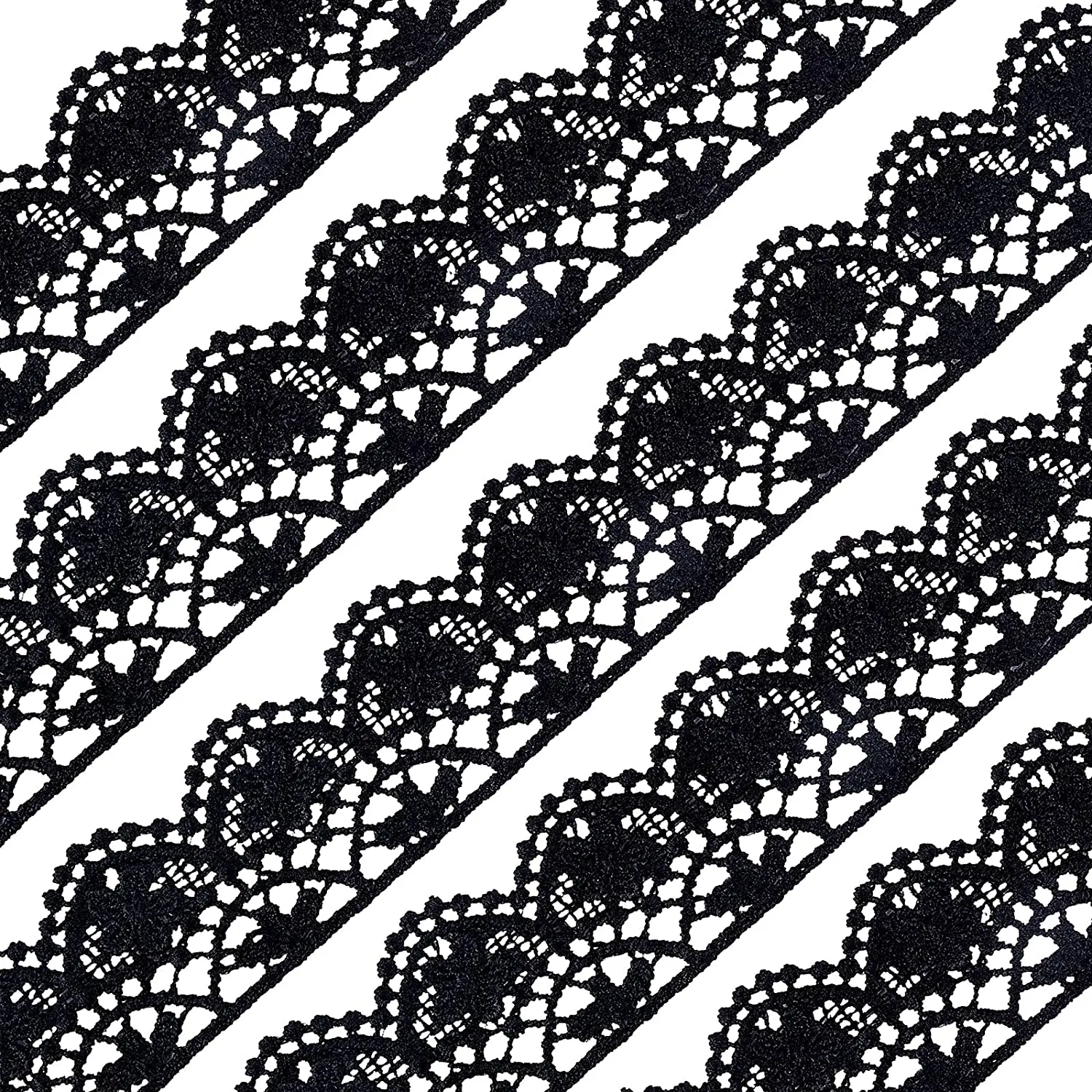 

Винтажная кружевная лента из полиэстера, 20 ярдов, дюйма, 32 мм