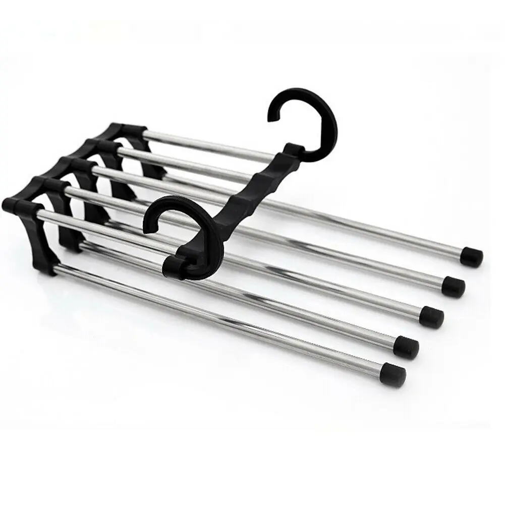 

Wardrobe Magic Hanger MultiFunctional Clothes Hangers Pants Storage Hangers Cloth Rack Multilayer Storage Cloth Hanger 1PC