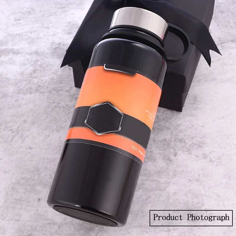 

Thermos For Tea Large Capacity Thermal Mug Thermos For Tea 1 Liter Stainless Steel Vacuum Bottle Military Outdoor Vacuum Flask