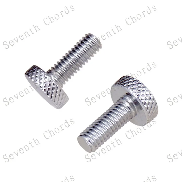 6 pcs gewinde durchmesser 4mm pitch 07 mm tremolo brücke feine tuning schrauben für e gitarre chrom schwarz gold für wählen free
