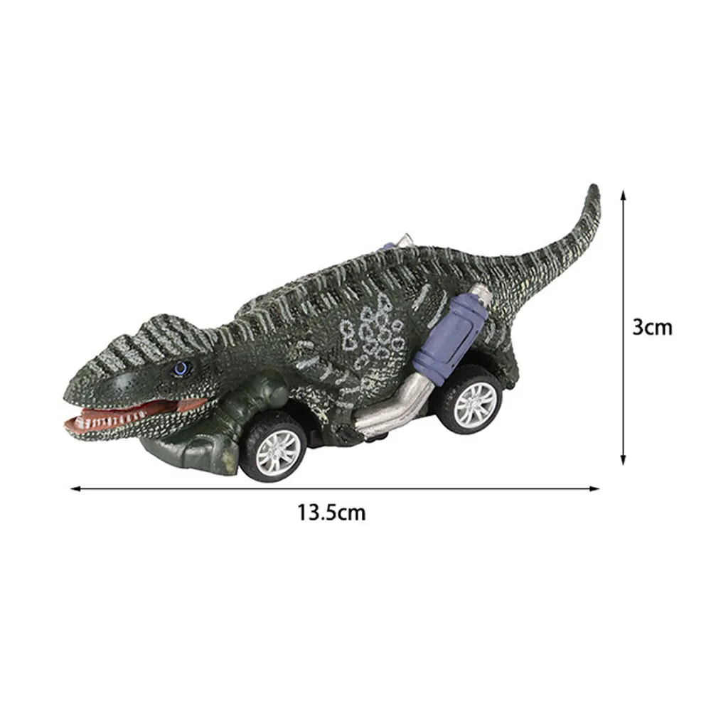 Simulation Dinosaur Pull Back Car Animal Model Diecasting Friction Vehicles Toys For Kids Boys Birthday Christmas Gifts |