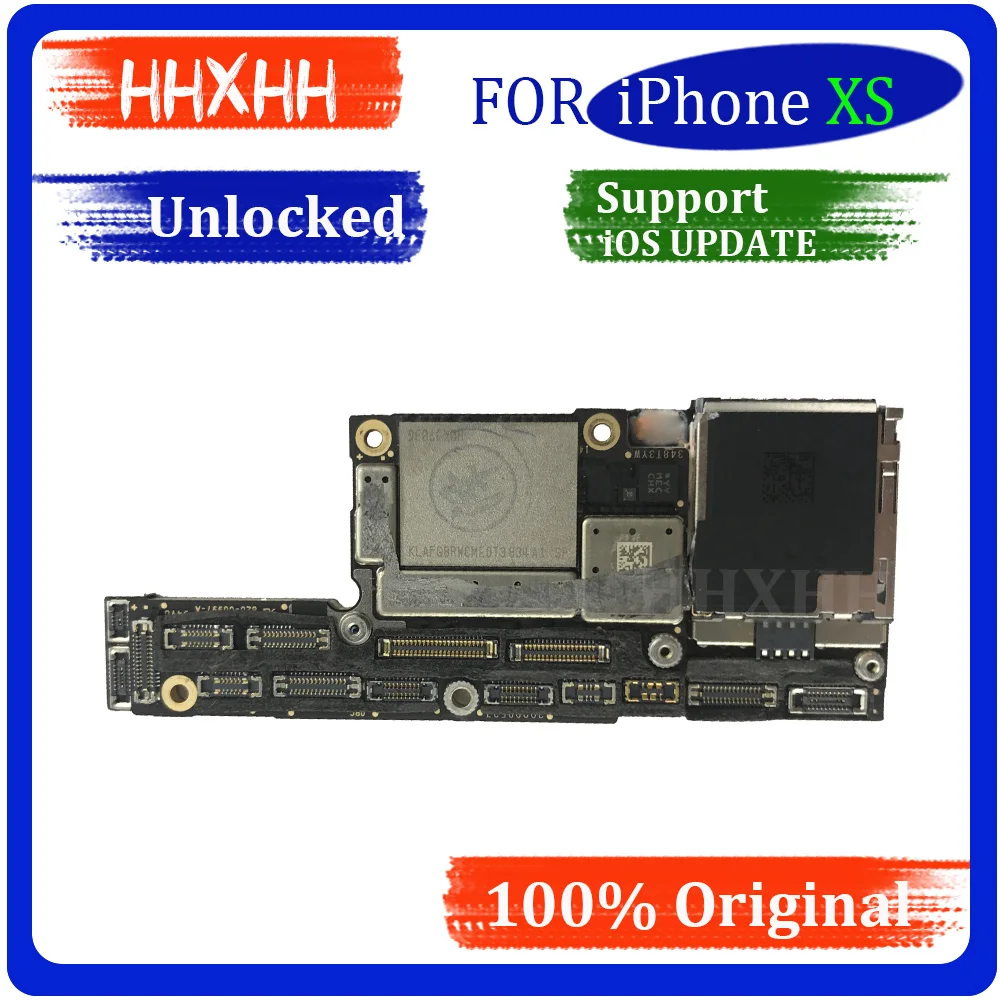 Материнские платы Для iPhone Xs, 64 ГБ, 256 ГБ, 512 ГБ, материнские платы с чипами ios, все функции протестированы