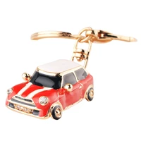 new fashion car keychain exquisite small gift key pendant beetle car ornament wholesale