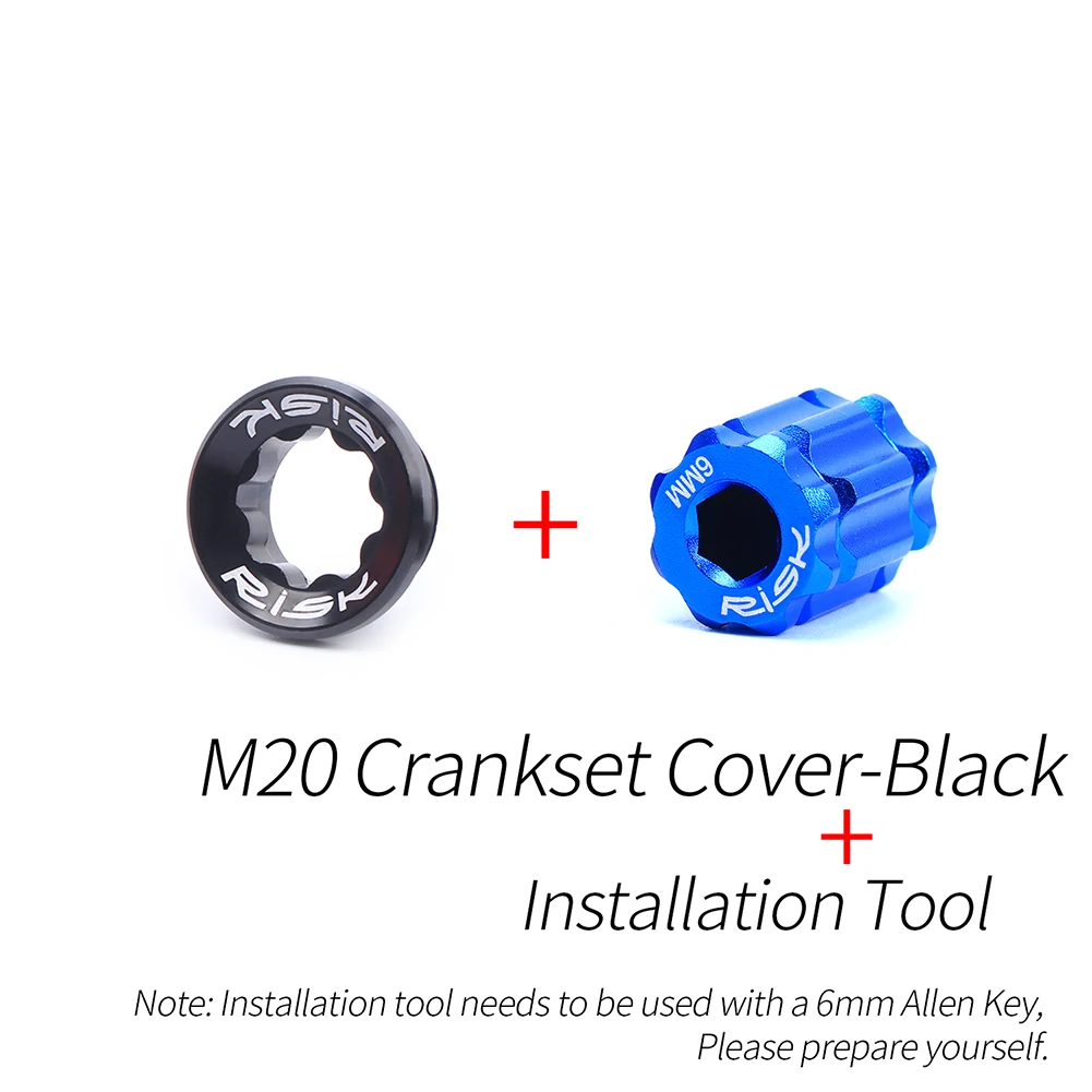 

Mountain Bike Color Aluminum Alloy Crank Cover Screw Bb Bottom Axle Crank Xt Hollow Cover Crank Screw Cap M18 MTB Crankset