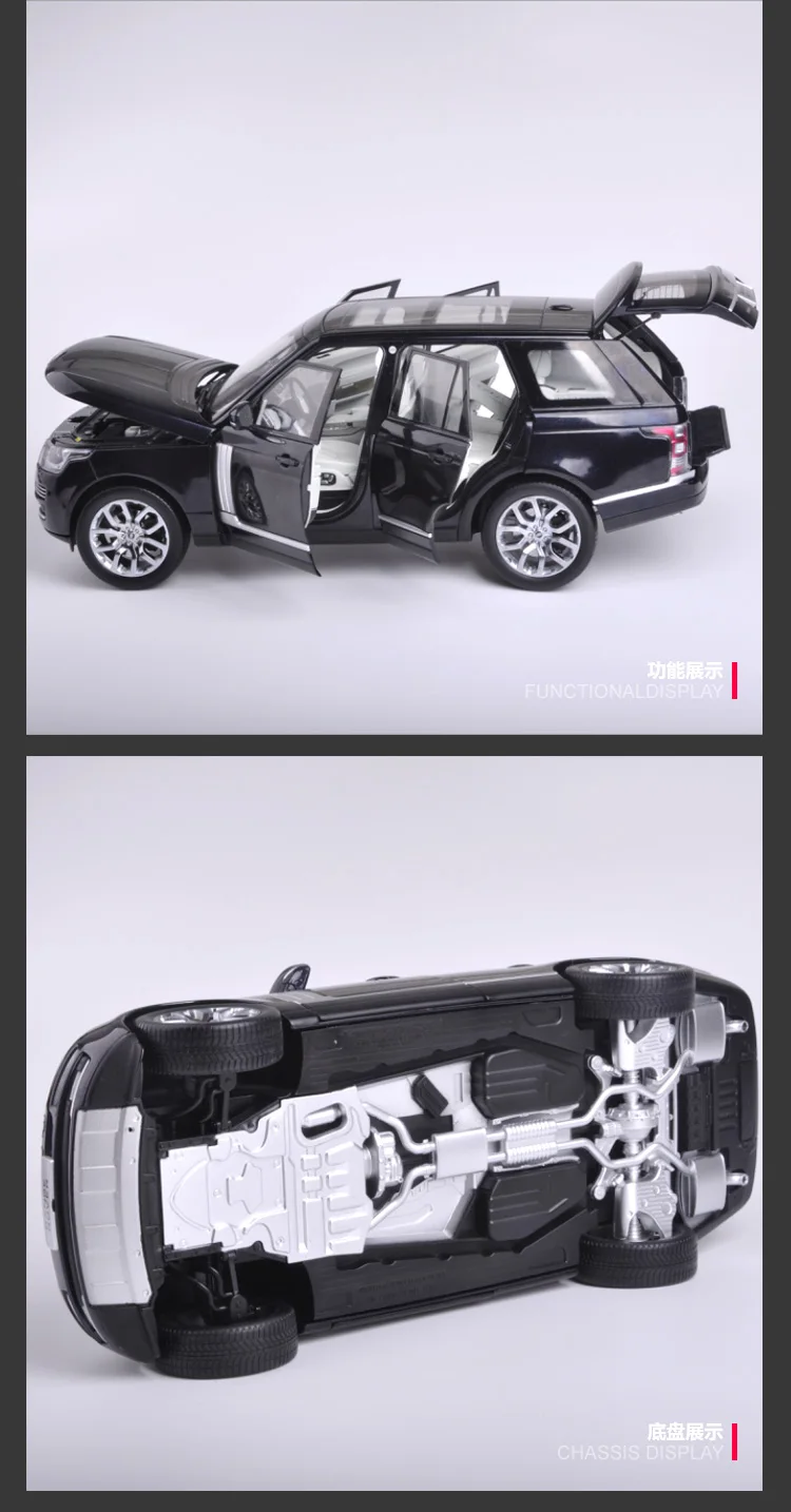 Welly GTAutos 1/18 1:18 Масштаб Land Rover Range Rover спортивный автомобиль внедорожник дисплей металлические модели детские маленькие игрушки для мальчиков