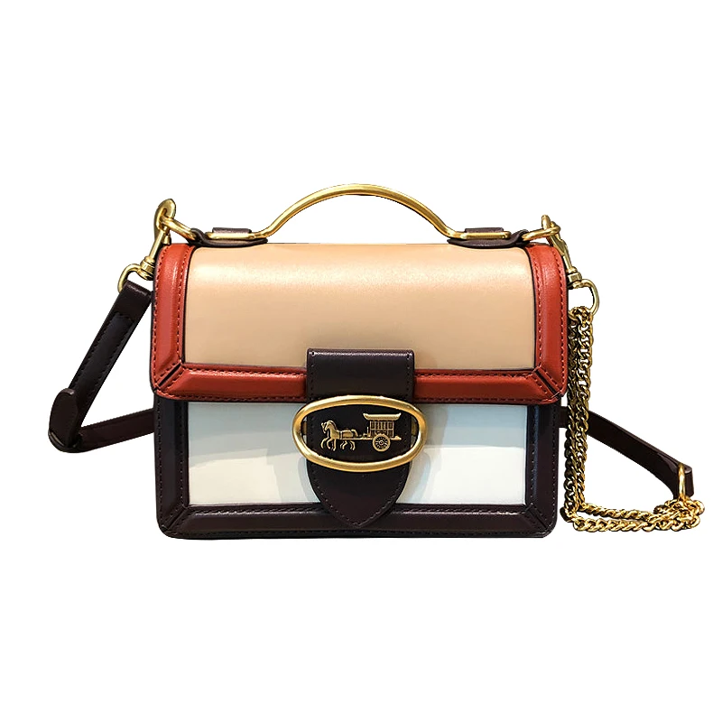 

100% Genuine Leather Women Crossbody Bag 2021 New Fashion Bags Ladies Designer Purses and Handbags Carteras Mujer De Hombro