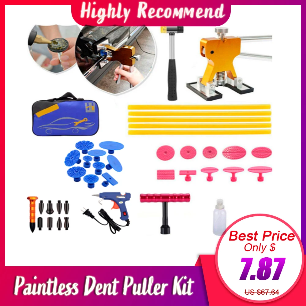 Комплект для удаления вмятин клеевой пистолет ремонта автомобиля мотоцикла
