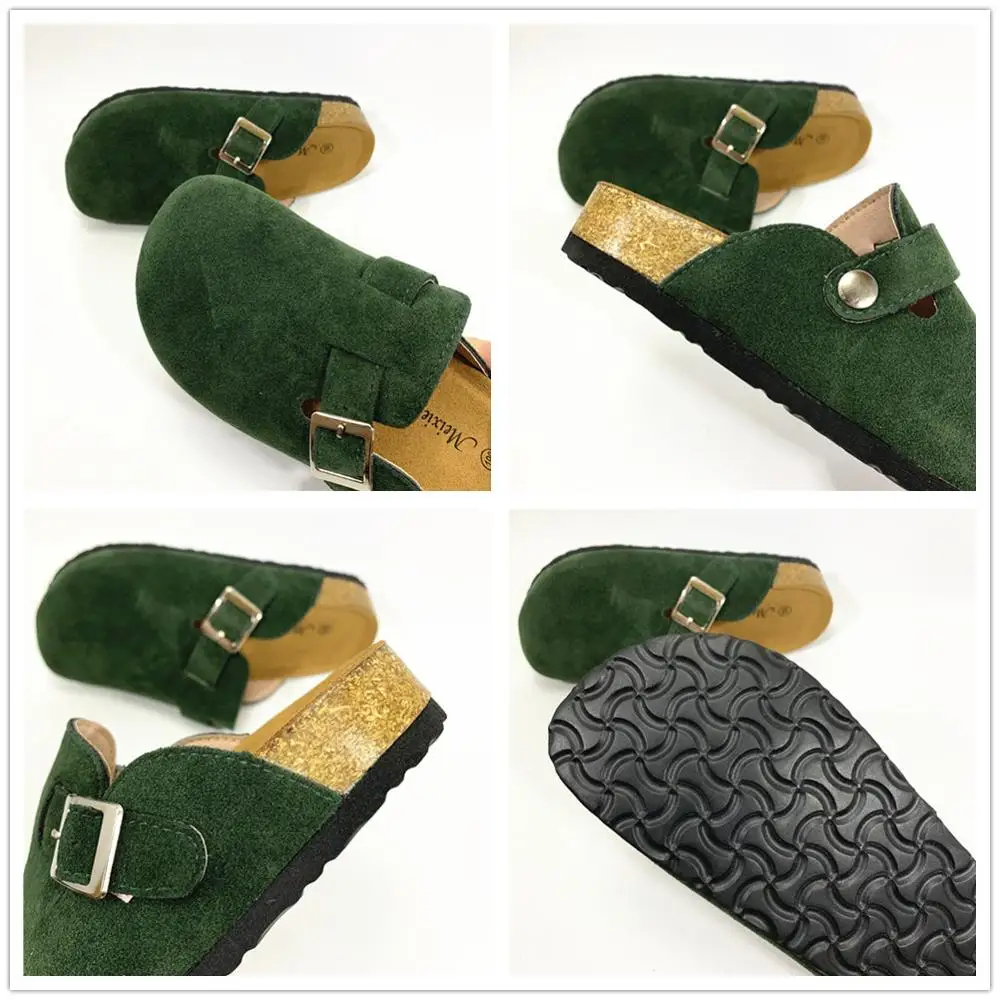 Коров панда Обувь на плоской подошве для детского сада Женские тапочки мальчиков