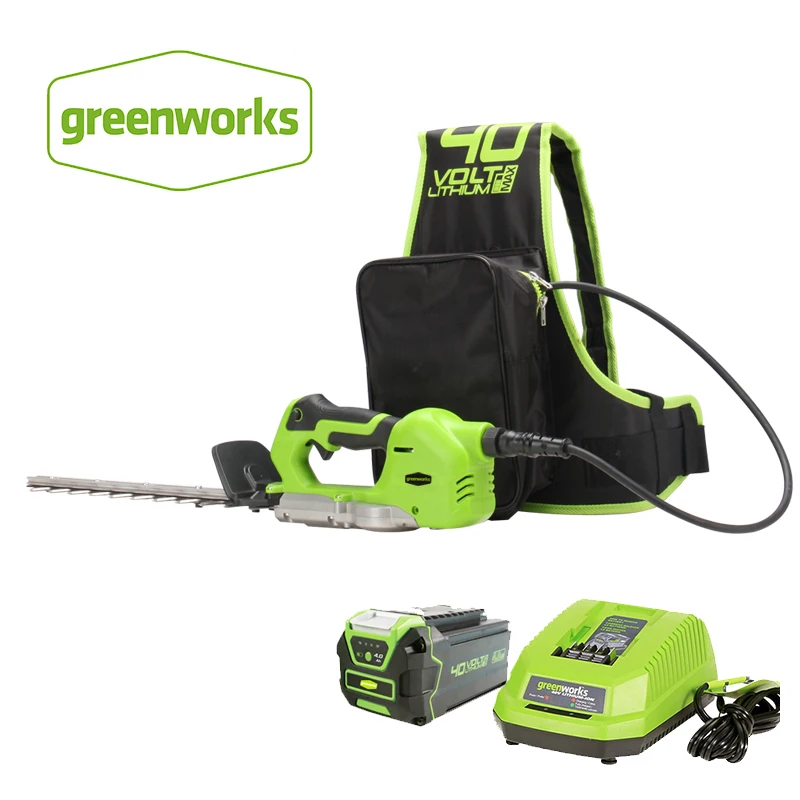 500w  One Hand Operate Cordless Grass Trimmers Electric Batt