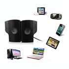 50% скидка, мини-Портативная звуковая панель с USB-разъемом и стереоколонками для ноутбука и компьютера