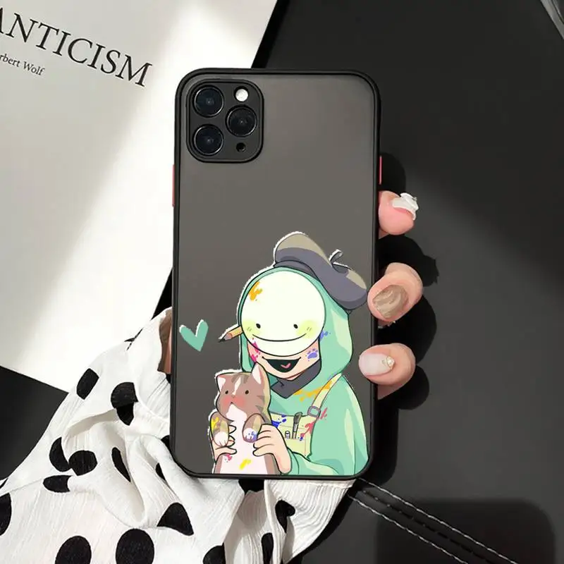 

Dream Smp Japanese manga anime Phone Case matte transparent For iphone 7 8 11 12 plus mini x xs xr pro max cover