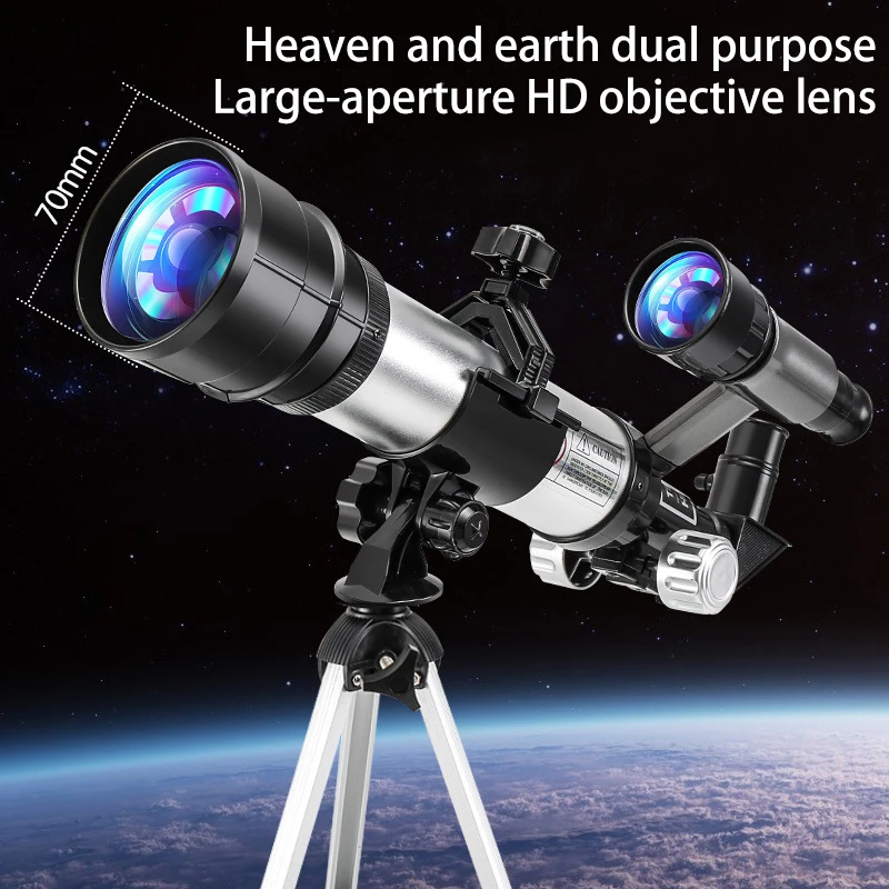 

Professional Astronomical Telescope Space Powerful Monocular Gifts for Kids HD Zoom FMC Large Objective Lens Apply Moon