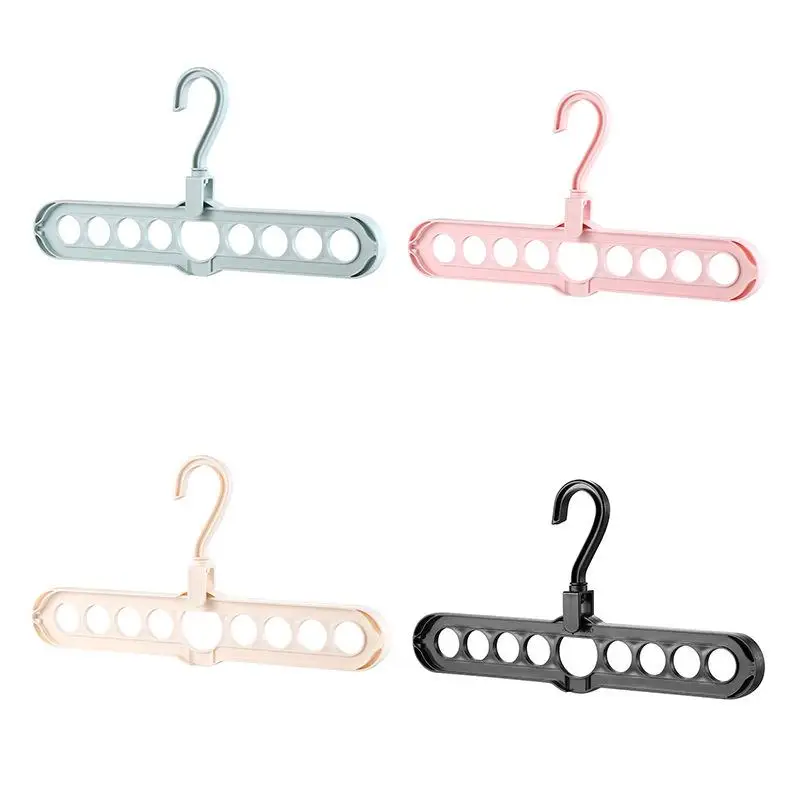 2 шт. Волшебная многопортовая поддерживающая вешалка для сушки одежды