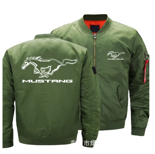 

2020 Autumn Winter MUSTANG Casual Men Pilot Jacket Air Force One MA Mens Bomber Jackets Baseball Uniform Parka Coat Streetwear
