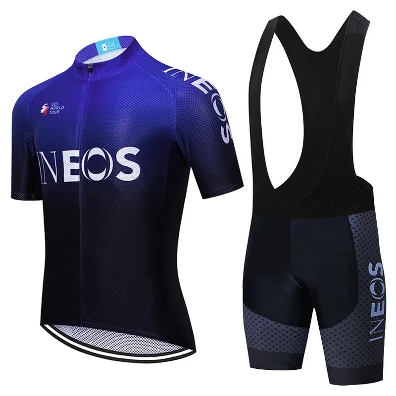 

Cheap Price INEO Pro Team Cycling Jersey MTB Racing Shirt Unisex Cycling Wear Bicicleta Jersey Bib Shorts Set
