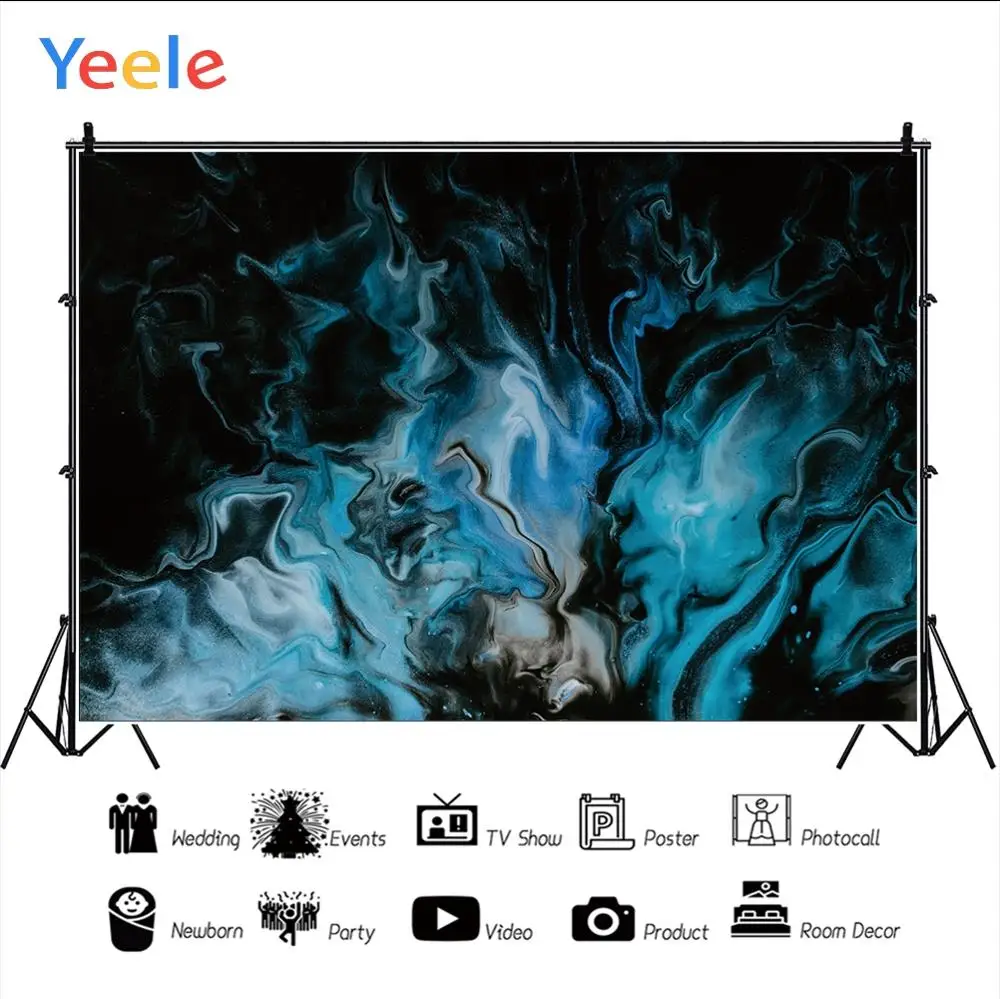 Yeele красивый узор текстура жидкость Профессиональная фотография фоны Детские