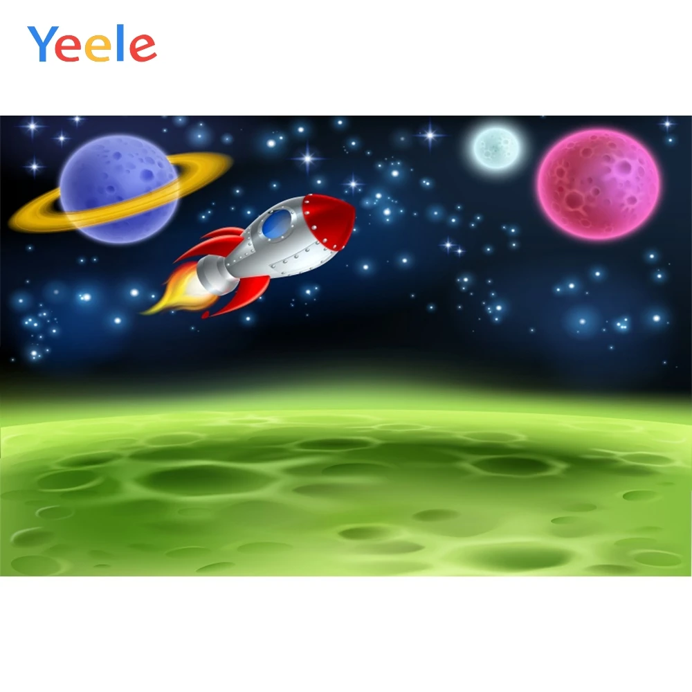 Вселенная космос планета астронавт мультфильм мальчик день рождения ребенок