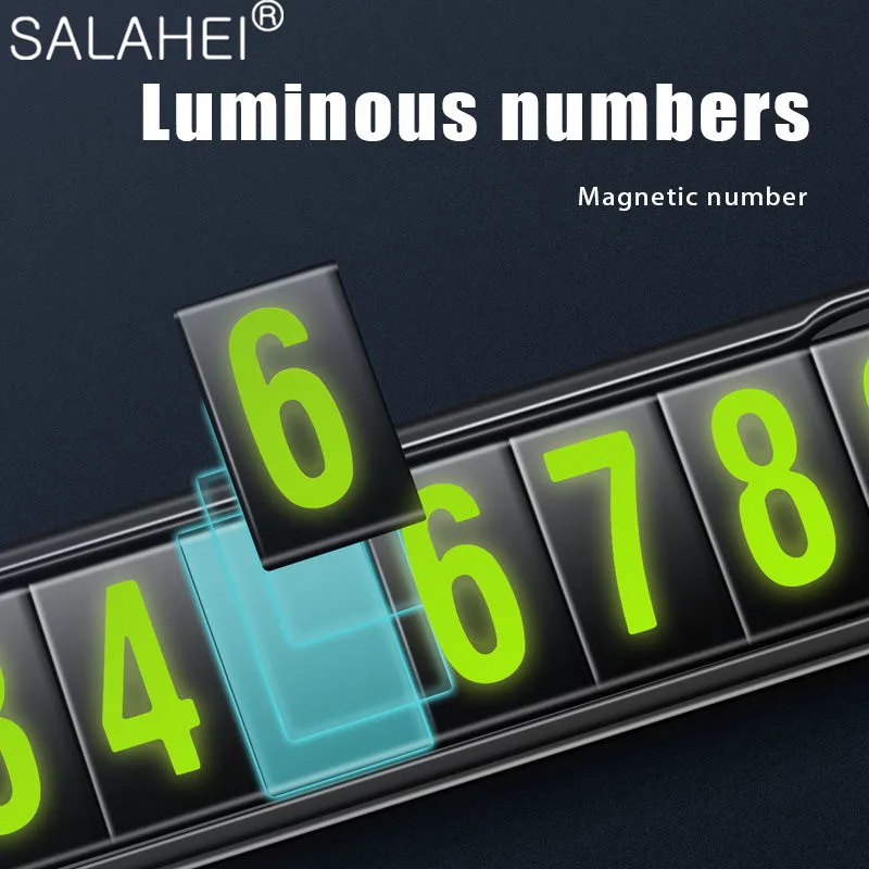 Автомобильная промежуточная парковочная табличка с номером телефона для Citroen DS C2