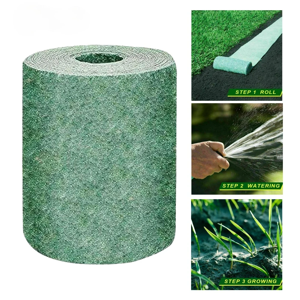 

2021 1PC Grass Mat No Seeds Biodegradable Artificial Lawns Fake Turf Carpets Home Garden Floor Decoration Dropshipping