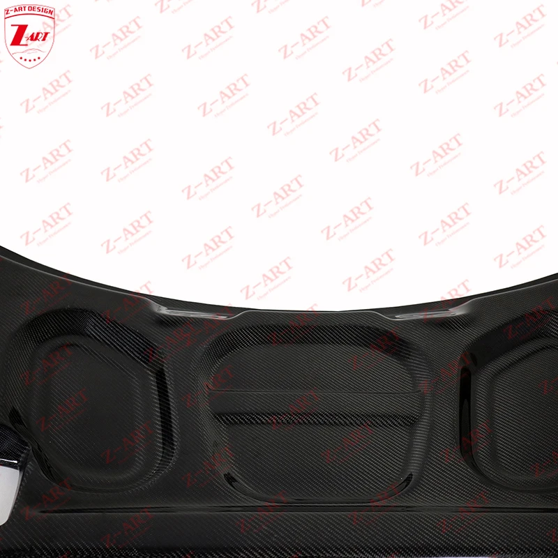 Передняя крышка багажника Z-ART 718 GT2 RS из углеродного волокна для Porsche 982 передняя