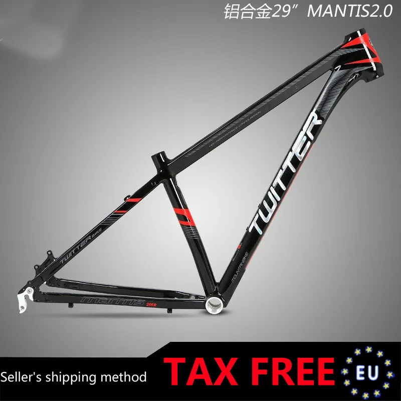 2020 New Bicycle Fittings 29Inch Aluminum Alloy Mountain Frame Mantis Cross-Country Climbing Bike Rack full suspension frame | Спорт и