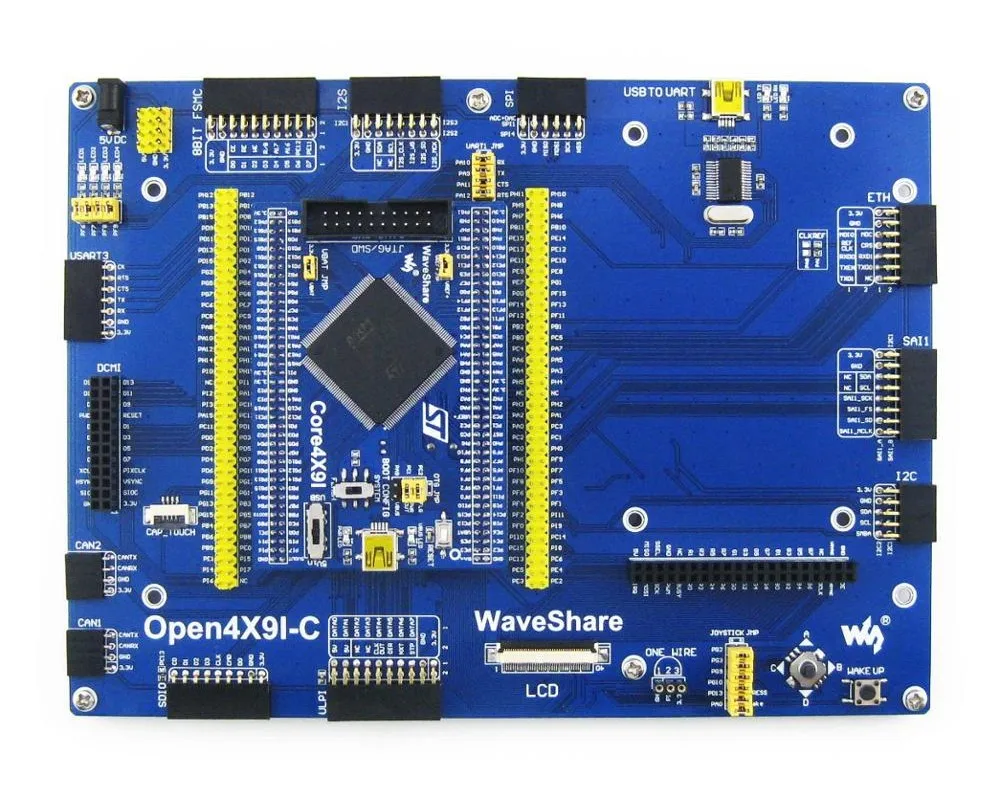 Плата разработки STM32 плата для STM32F429I MCU STM32F429IGT6 ARM Cortex M4 + 7-дюймовый сенсорный