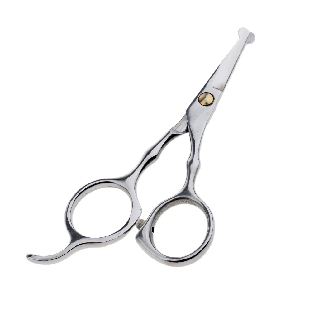 

Стальные ножницы для волос в носу, ушах, лице, триммер для бровей ножницы для салона красоты