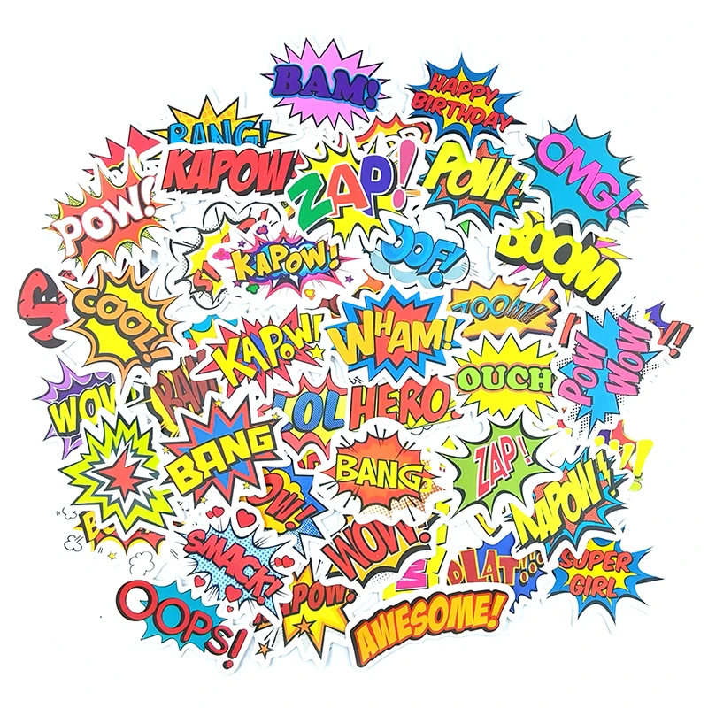 Ежедневные полезные интерьерные наклейки с зуммерами набор наклеек для дудлинга