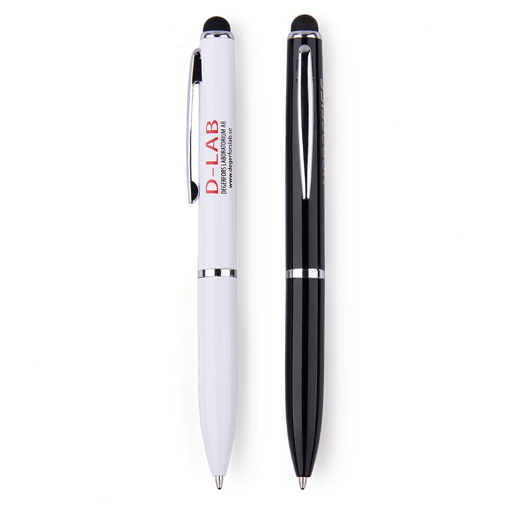 

[Free logo ]100pcs/lot advertising twist action Metal stylus promo gift Ball Pens wholesale with custom company business logo