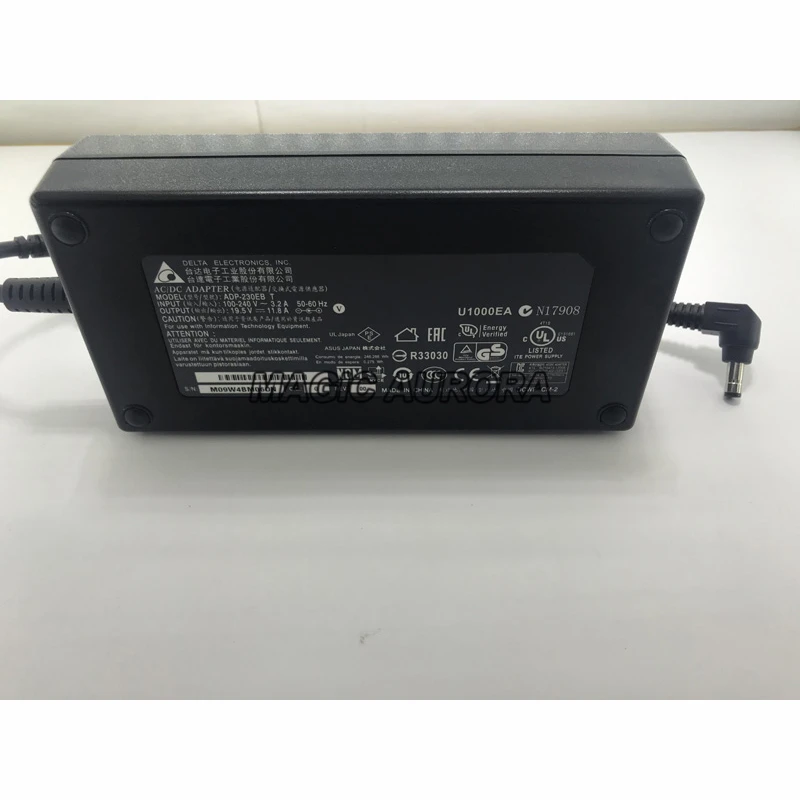 original for msi gt70 16f3 16f4 1762 gaming laptop adapter charger 19 5v 11 8a 230w adp 230eb t adp 230cb b power supply free global shipping