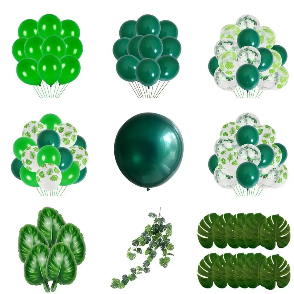 Staraise пальмовый лист тропические вечерние воздушные шары дикие ко дню рождения