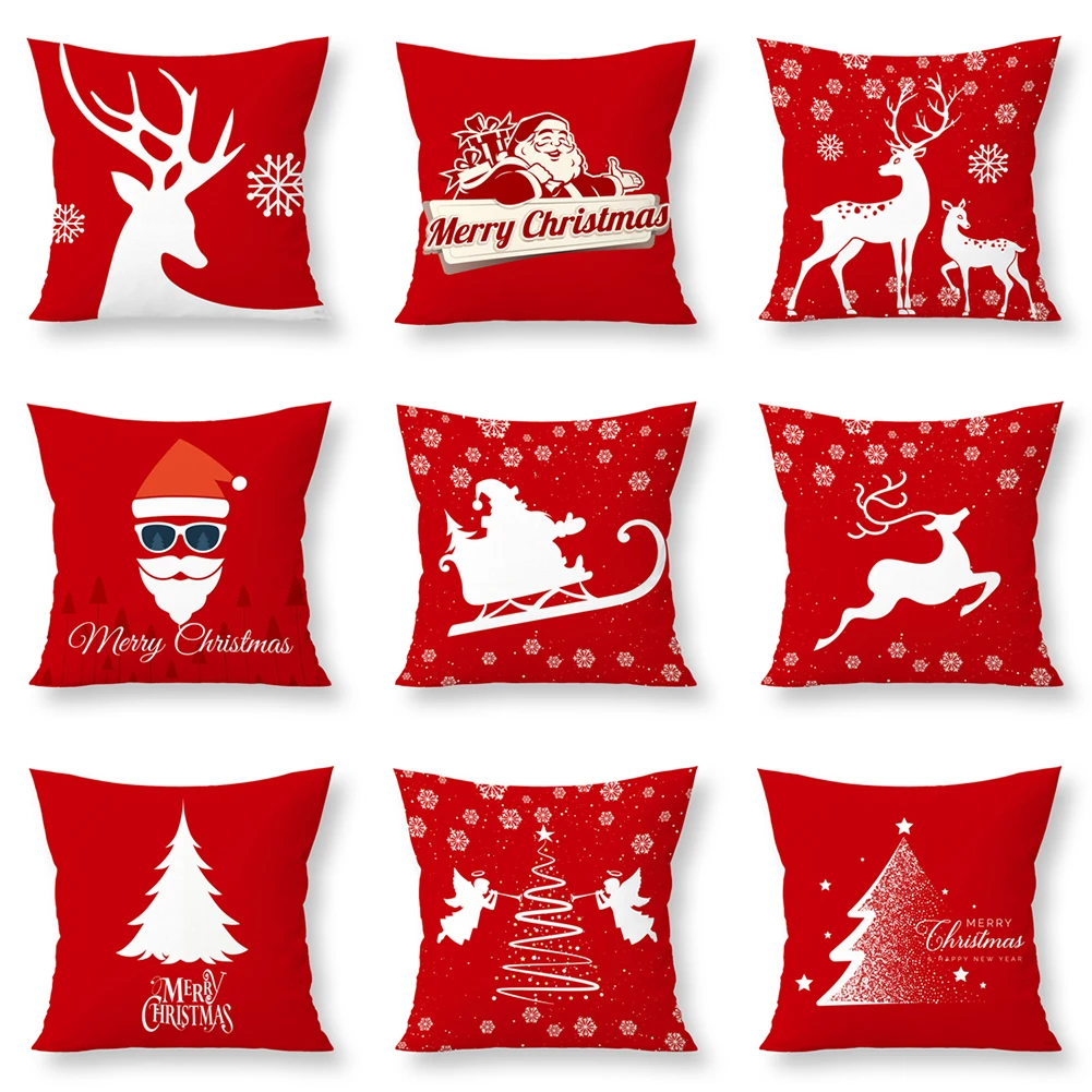 

45 x 45CM Christmas Gift For Childre Baby Girls Boy Throw Pillow Case Decorative Cushion Cover Pillowcase for Kids Birthday Gift