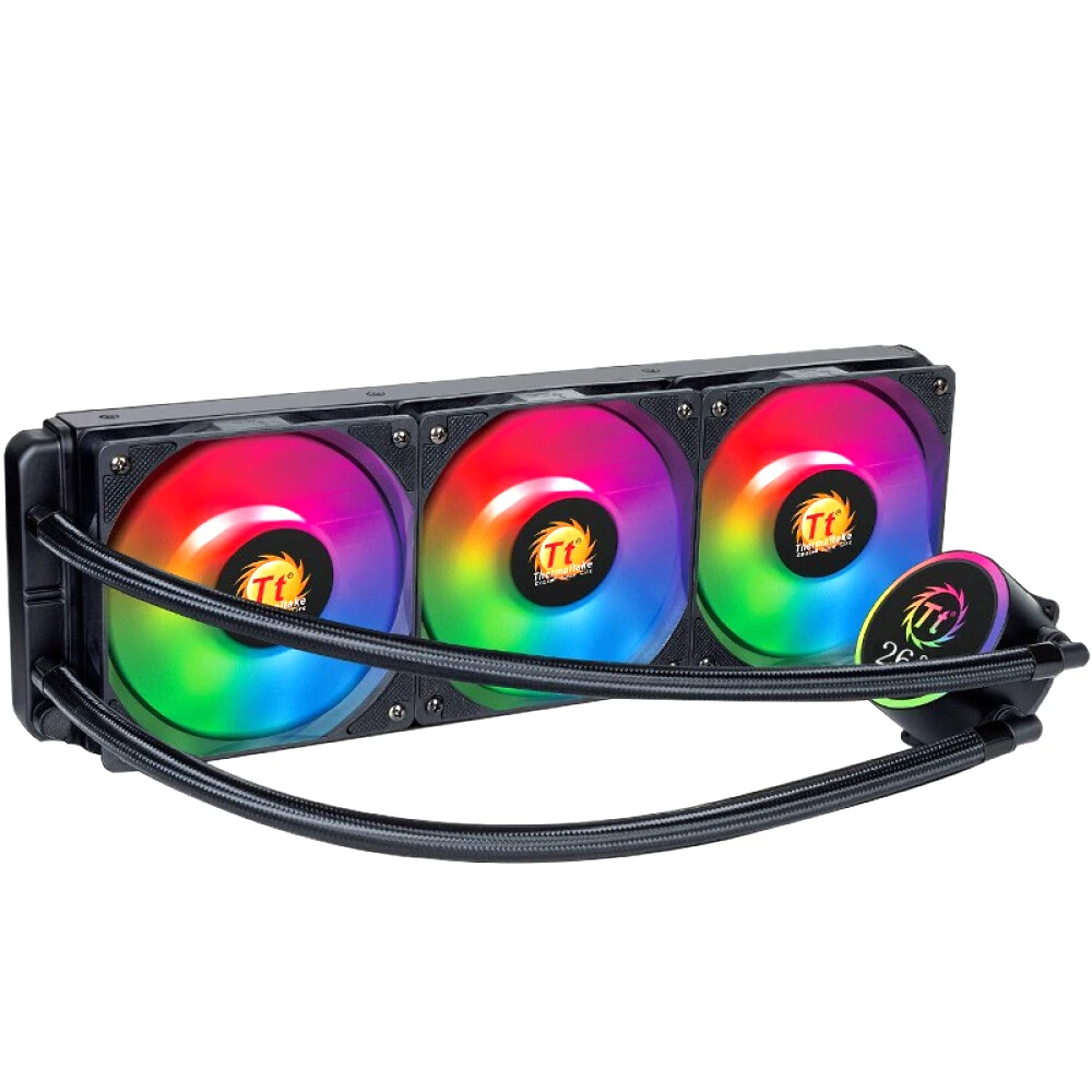 Охладитель жидкости для ЦП Thermaltake 240 и 360 ARGB AIO PWM вентиляторы синхронизация эффект