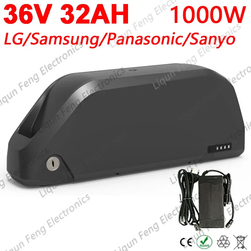 Аккумулятор для электровелосипеда LG Samsung Panasonic Sanyo литиевая батарея 36 в 30 Ач рамы