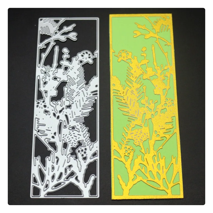 SCD1230 Цветочная Обложка для скрапбукинга металлические Вырубные штампы